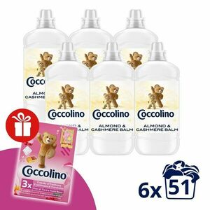 Coccolino Sensitive Almond Öblítő koncentrátum 306 mosás 6x1275ml... kép