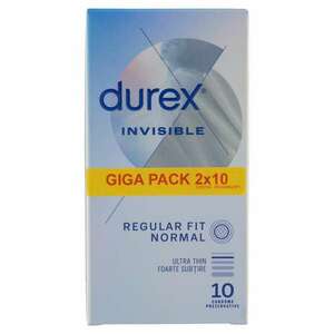 Durex Invisible Regular Fit Óvszer 2x10db kép