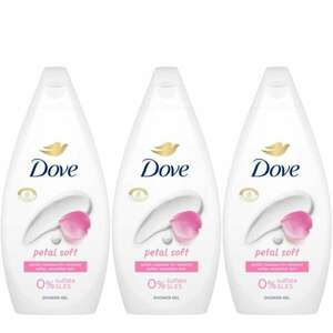 Dove Petal Soft Krémtusfürdő 3x450ml kép