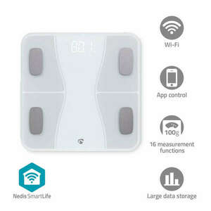 SmartLife Egészségügyi mérlegek | Bluetooth® | BMI / BMR / Csonto... kép
