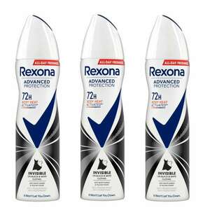 Rexona Advanced Protection Invisible női Dezodor Black & Whit... kép