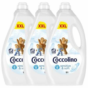 Coccolino Öblítőkoncentrátum Sensitive Pure 3x3000ml kép