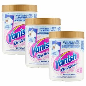 Vanish Oxi Action Folteltávolító és Fehérítő por 3x970g kép