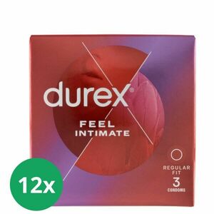 Durex Feel Intimate Óvszer 12x3db kép