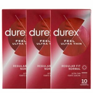 Durex Feel Ultra Thin Óvszer 3x10db kép
