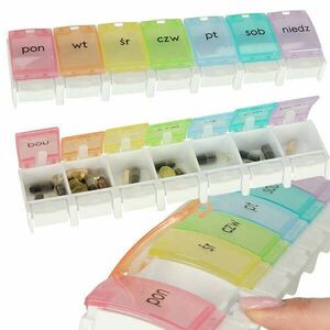 Ikonka heti színkódolt Gyógyszeradagoló kép