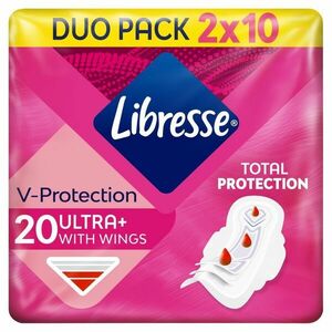 Libresse Ultra+ normál szárnyas egészségügyi Betét 20db kép