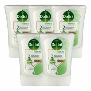 Dettol Aloe Vera utántöltő Érintés nélküli kézmosó készülékhez 5x250ml kép