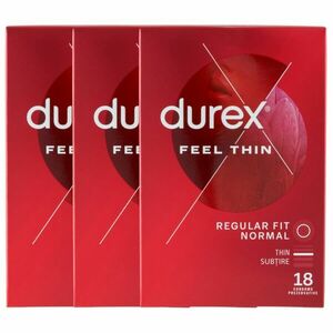 Durex Feel Thin Óvszer 3x18db kép