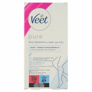 Veet Pure Hideggyanta szalagok érzékeny bőrre 20db kép