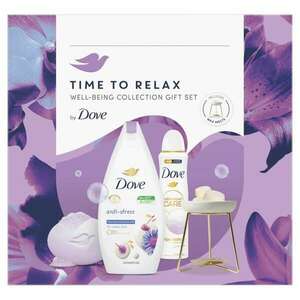Dove Relaxing Ajándékcsomag aromalámpával kép