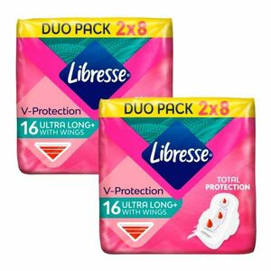 Libresse Ultra hosszú szárnyas egészségügyi Betét 2x16db kép