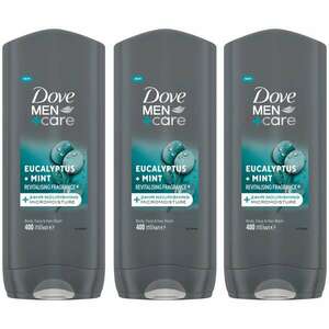 Dove Men+Care Tusfürdő Eucalyptus és Mint 3x400ml kép