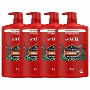 Old Spice Bearglove 3in1 férfi Sampon és Tusfürdő 4x1000ml kép