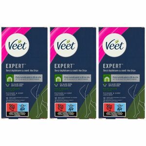 Veet Expert Hideggyanta szalagok száraz bőrre 3x12db kép