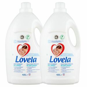 Lovela Baby Hipoallergén Folyékony Mosószer fehér ruhákhoz 2x4, 5L... kép
