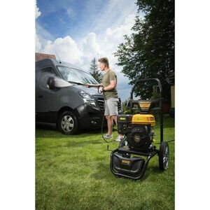 Riwall RPPW 250 SET benzinmotoros magasnyomású mosó 250 bar, tart... kép