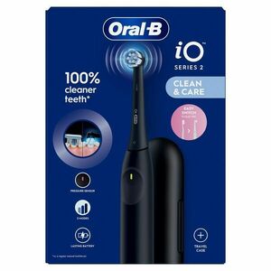 Oral-B iO2 Series Elektromos fogkefe Night Black + Utazó tok kép