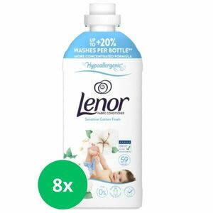 Lenor Sensitive Cotton Fresh Textilöblítő 472 mosás 8x1239ml kép
