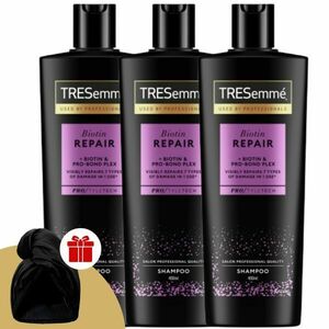 TRESemmé Biotin + Repair 7 Sampon károsodott hajra 3x400ml + Aján... kép