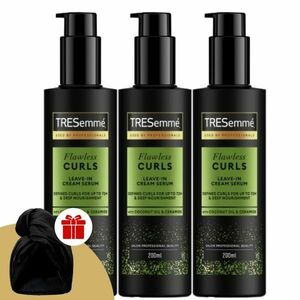 TRESemmé Flawless Curls kiöblítést nem igénylő Hajszérum göndör h... kép