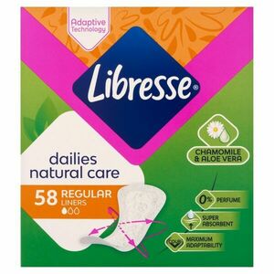 Libresse Dailies Natural Care Tisztasági betét 58db kép