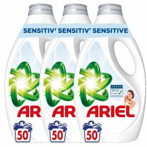 Ariel Sensitive folyékony Mosószer 3x2, 25L - 150 mosás kép