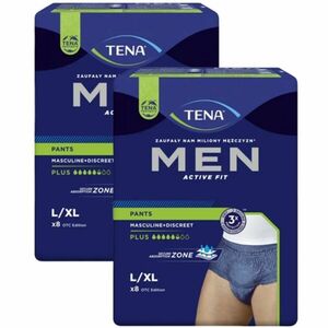 Tena Men Active Fit Pants Plus Inkontinencia-fehérnemű L/XL 2x8db... kép