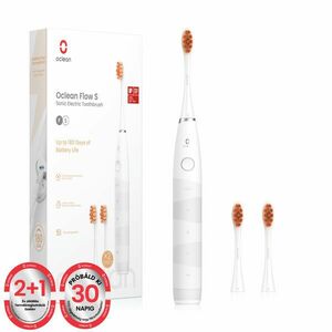 Oclean Flow S Forgó-Oscilláló Elektromos Fogkefe - Fehér kép