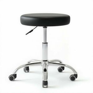 Pepita Zyra Eco-bőr Szalon szék állítható magassággal - fekete kép