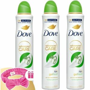 Dove Go Fresh női izzadásgátló Dezodor Uborka és Zöld tea 3x200ml... kép