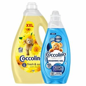 Coccolino Wonder Wash Odor Defence Mosógél + Coccolino Happy Yell... kép