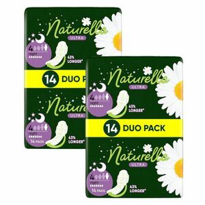 Naturella Ultra Night szárnyas egészségügyi Betét 2x14db kép