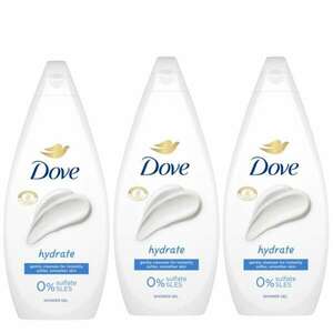 Dove Hydrate Krémtusfürdő 3x720ml kép