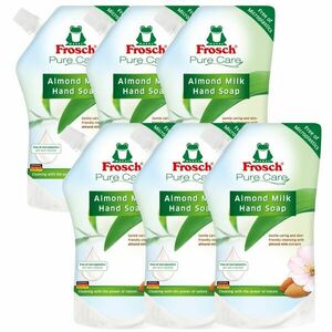 Frosch folyékony Szappan utántöltő almond milk (6x500ml) kép
