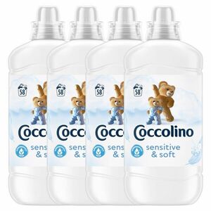 Coccolino Sensitive & Soft Öblítő koncentrátum 232 mosás 4x1450ml kép