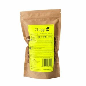 Chaga szibériai szárított darabok (4-5 cm) - 200g - Herbatica kép