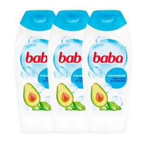 Baba Krémtusfürdő Aloe Vera és Avokádó 3x400ml kép
