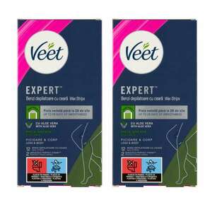 Veet Expert Hideggyanta szalagok száraz bőrre 2x12db kép