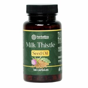Máriatövismag olaj kapszulában - 100 kapszula - Herbatica kép