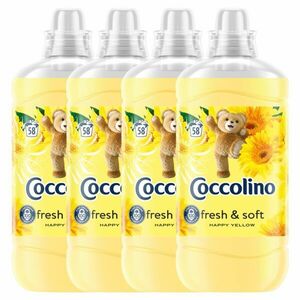 Coccolino Fresh & Soft Happy Yellow Öblítő koncentrátum 232 m... kép