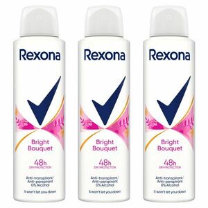 Rexona Bright Bouquet Izzadásgátló 3x150ml kép