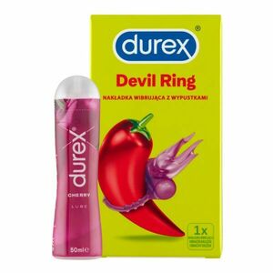 Durex Little Devil Vibrációs gyűrű és Durex Play Cheeky Cherry Sí... kép