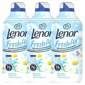 Lenor Fresh Air Sensitive Textilöblítő 228 mosás 3x1064ml kép
