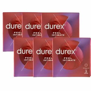 Durex Feel Intimate Óvszer 6x3db kép