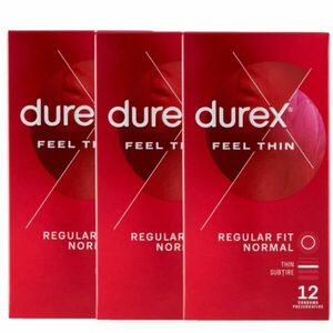 Durex Feel Thin Óvszer 3x12db kép
