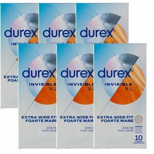 Durex Invisible XL Óvszer 6x10db kép