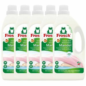 Frosch Mandula folyékony Mosószer 5x1, 5L - 150 mosás kép