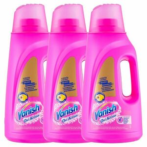 Vanish Oxi Action folyékony Folttisztító Pink 3x2L kép