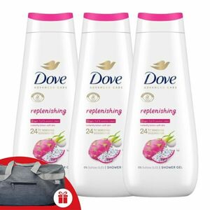 Dove Advanced Care Krémtusfürdő Replenishing 3x400ml + Ajándék Do... kép